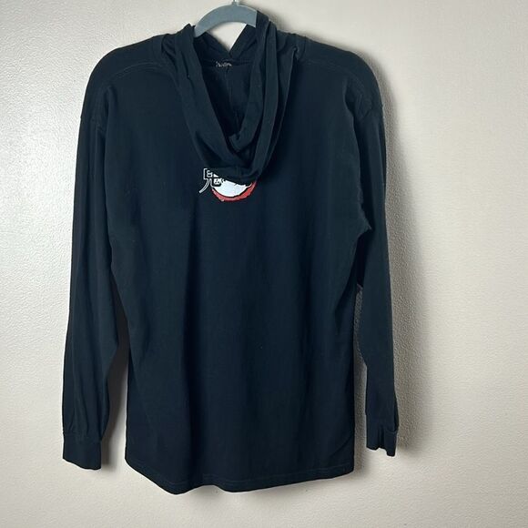 Long sleeve ANIME hooded shirt top rockstar EXTRA LARGE XL slayer - Picture 3 of 7